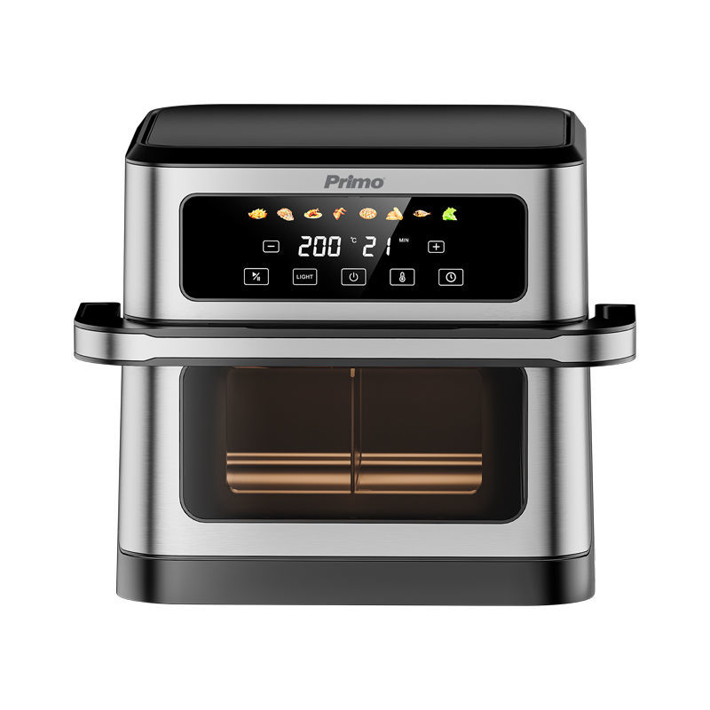 Primo  PRAF-40565 Φριτέζα Αέρος Digital 10L 1800W Inox/Μαύρη (400565)